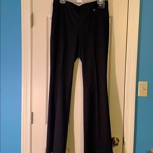 NY&C Black Pull On Bootcut Tall Pants Size Large
